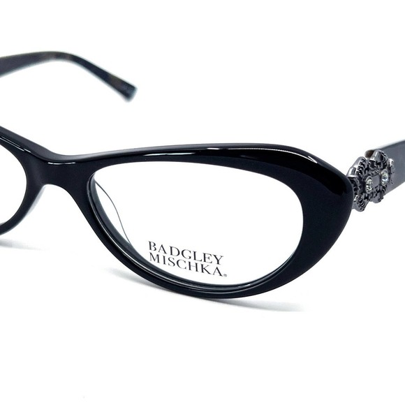NEW!!! BADGLEY MISCHKA Eyeglasses Juliet BLK Authentic - Picture 4 of 9